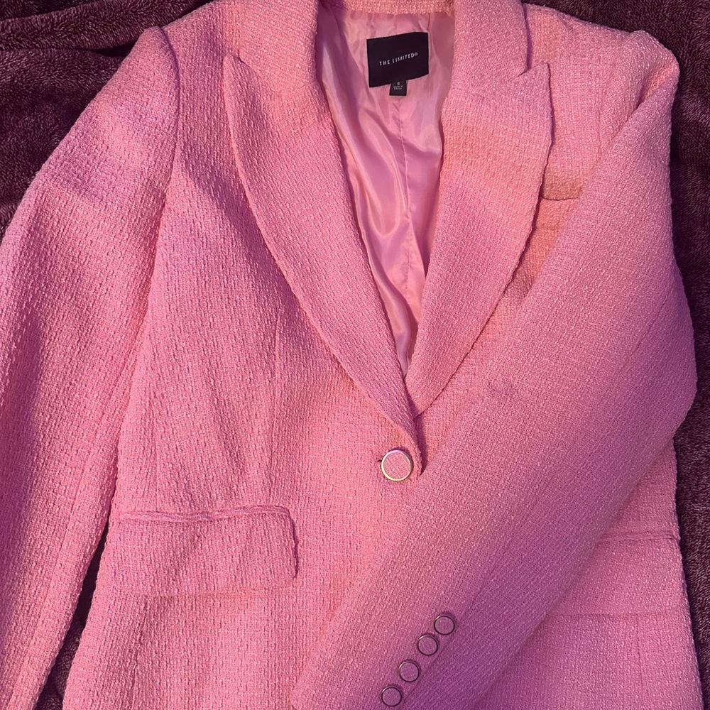 THE LIMITED Pink Blazer